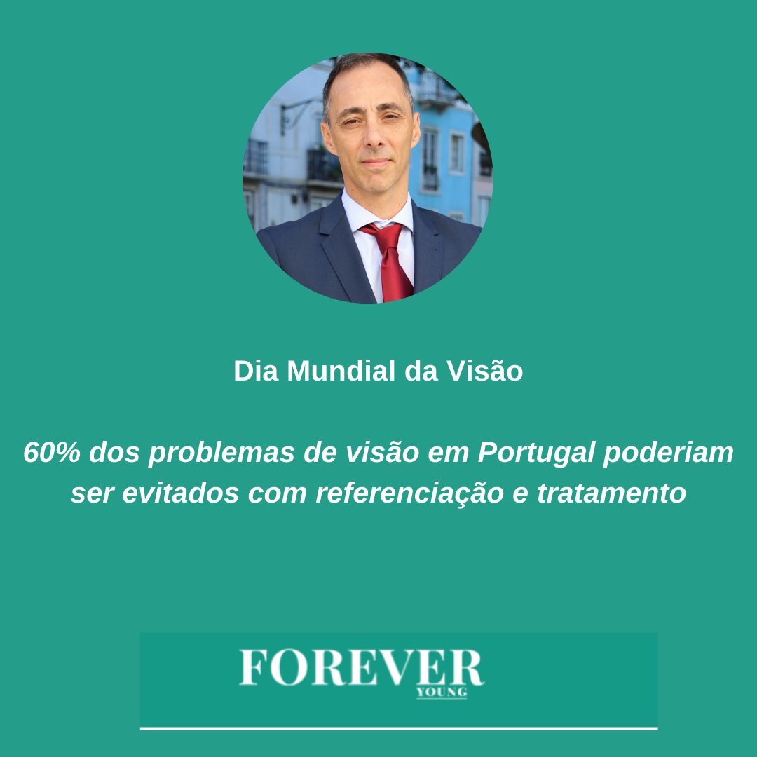 60% dos problemas de visão em Portugal poderiam ser evitados com referenciação e tratam ento